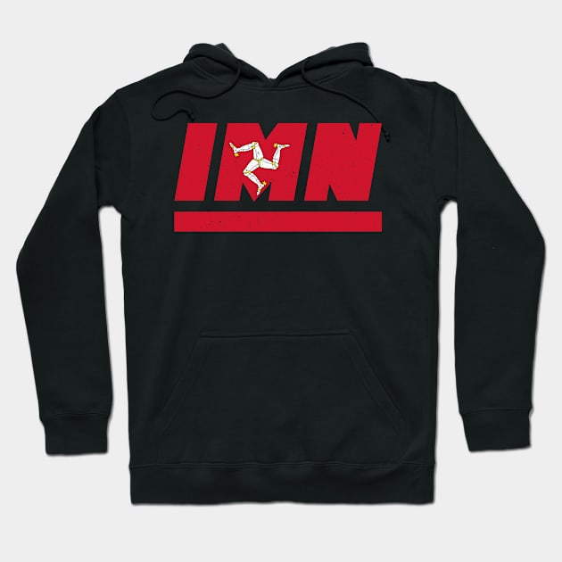 IMN Isle Of Man island Europe ISO Code 3166 Hoodie by mkar